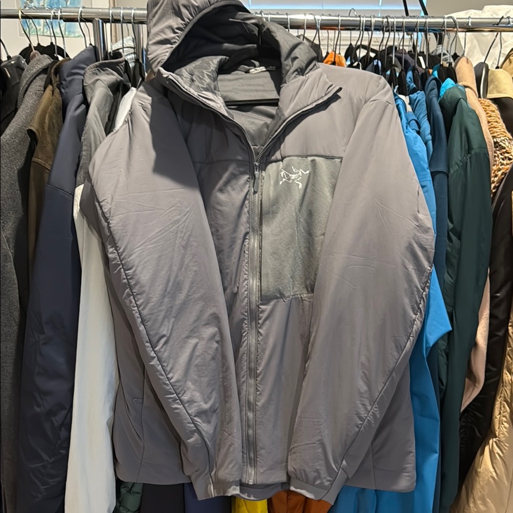 Arc'teryx Men's Proton Gray Hooded Jacket